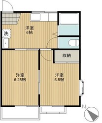 Ｆコート久我山・Iの物件間取画像